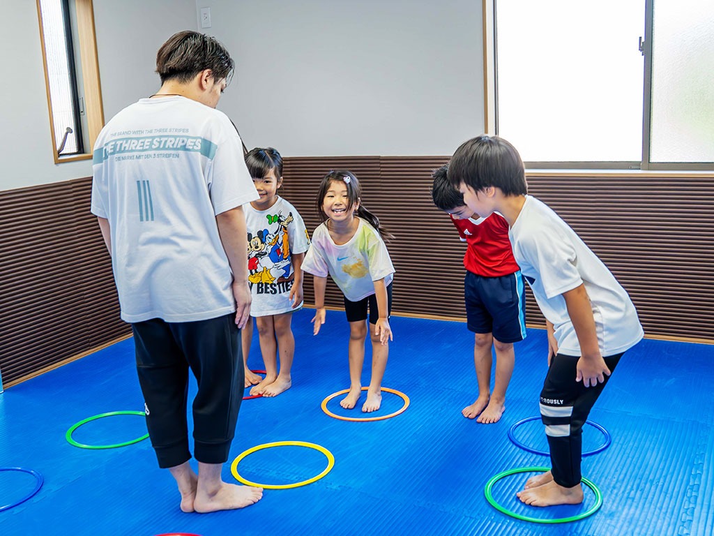 自分で考え、行動する。<br />体操教室を通して自立できる子に